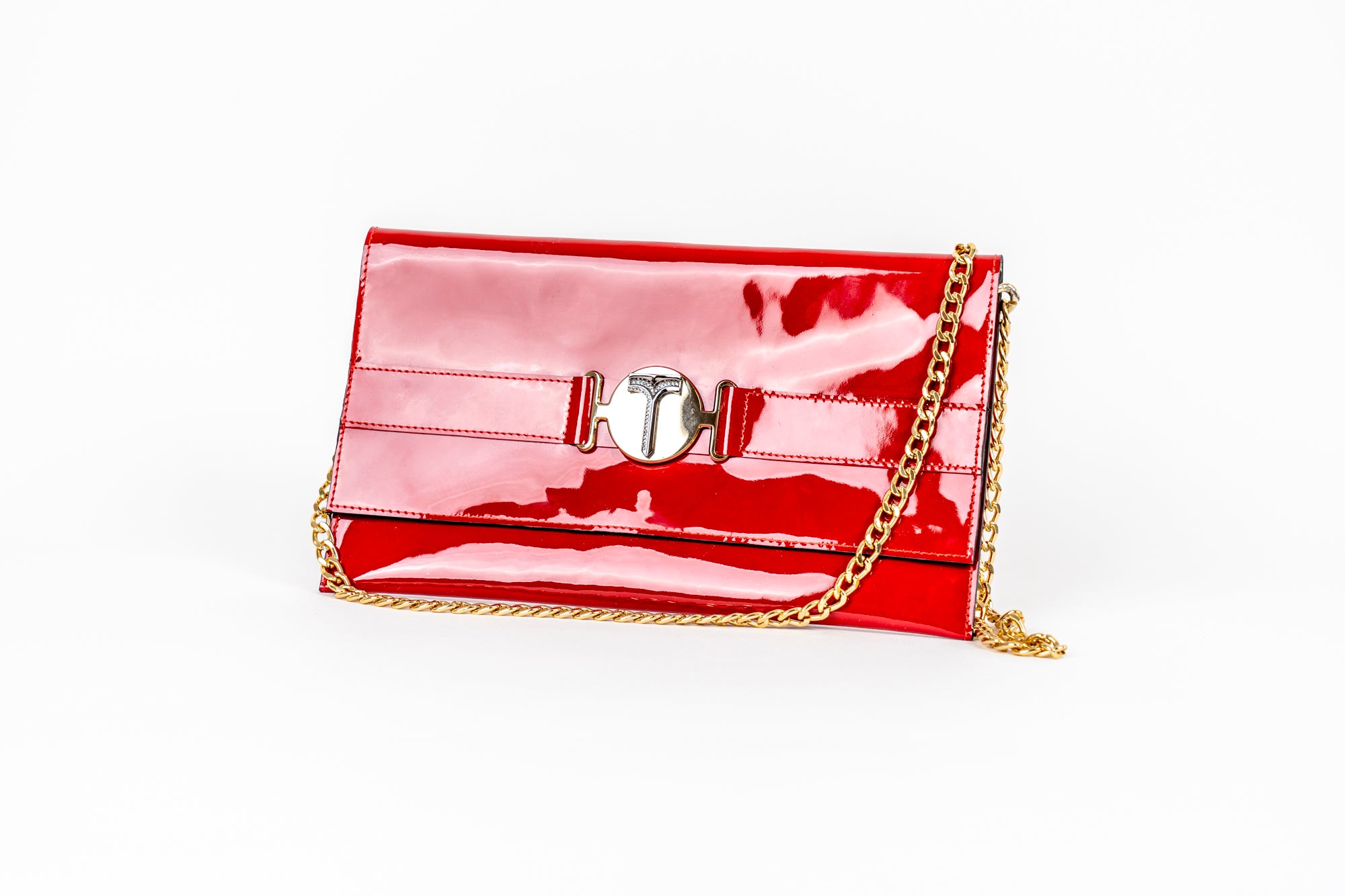 BORSA IN VERNICE Red/ Red patent leather bag
